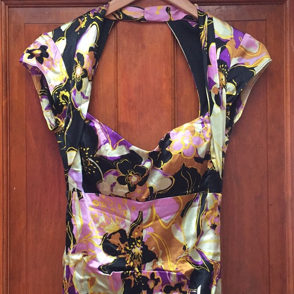 Silk Cocktail dress - Picture 5 of 15